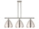 Ballston Three Light Island Pendant in Polished Nickel (405|516-3I-PN-MBD-9-PN) Ballston Three Light Island Pendant in Polished Nickel (405|516-3I-PN-MBD-9-PN)