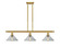 Ballston LED Island Pendant in Satin Gold (405|516-3I-SG-G132-LED)