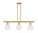 Ballston Three Light Island Pendant in Satin Gold (405|516-3I-SG-G441)