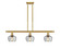 Ballston LED Island Pendant in Satin Gold (405|516-3I-SG-G92-LED)