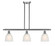 Ballston LED Island Pendant in Brushed Satin Nickel (405|516-3I-SN-G381-LED)