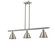 Ballston LED Island Pendant in Brushed Satin Nickel (405|516-3I-SN-M8-LED)