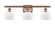 Ballston Three Light Bath Vanity in Antique Copper (405|516-3W-AC-G91)
