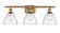 Ballston Three Light Bath Vanity in Brushed Brass (405|516-3W-BB-GBD-754)