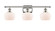 Ballston Three Light Bath Vanity in Polished Nickel (405|516-3W-PN-G91)