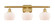 Ballston LED Bath Vanity in Satin Gold (405|516-3W-SG-G91-LED)
