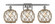 Ballston Three Light Bath Vanity in Brushed Satin Nickel (405|516-3W-SN-G122-8RB)