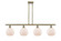 Ballston LED Island Pendant in Antique Brass (405|516-4I-AB-G121-8-LED)