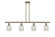 Ballston Four Light Island Pendant in Antique Brass (405|516-4I-AB-G2511)
