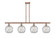 Ballston LED Island Pendant in Antique Copper (405|516-4I-AC-G122-8RW-LED)