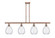 Ballston Four Light Island Pendant in Antique Copper (405|516-4I-AC-G372)