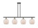 Ballston LED Island Pendant in Black Antique Brass (405|516-4I-BAB-G121-8RW-LED)