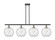 Ballston LED Island Pendant in Black Antique Brass (405|516-4I-BAB-G122-10RW-LED)