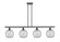 Ballston Four Light Island Pendant in Oil Rubbed Bronze (405|516-4I-OB-G122-8RW)