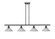 Ballston Four Light Island Pendant in Oil Rubbed Bronze (405|516-4I-OB-G132)