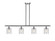Ballston Four Light Island Pendant in Brushed Satin Nickel (405|516-4I-SN-G112)