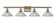 Ballston Four Light Bath Vanity in Antique Brass (405|516-4W-AB-G132)