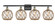 Ballston LED Bath Vanity in Black Antique Brass (405|516-4W-BAB-G122-8RB-LED)