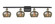Ballston Four Light Bath Vanity in Black Antique Brass (405|516-4W-BAB-G96)