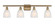Ballston Four Light Bath Vanity in Brushed Brass (405|516-4W-BB-G441)