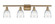 Ballston Four Light Bath Vanity in Brushed Brass (405|516-4W-BB-G442)