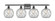 Ballston Four Light Bath Vanity in Matte Black (405|516-4W-BK-G122-8RW)