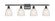 Ballston Four Light Bath Vanity in Oil Rubbed Bronze (405|516-4W-OB-G381)