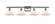 Ballston Four Light Bath Vanity in Polished Chrome (405|516-4W-PC-G131)