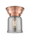 Franklin Restoration One Light Flush Mount in Antique Copper (405|623-1F-AC-G53)
