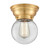 Franklin Restoration LED Flush Mount in Satin Gold (405|623-1F-SG-G202-6-LED)