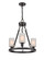 Ballston LED Chandelier in Matte Black (405|820-BK-G801-LED)