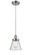 Ballston Urban One Light Mini Pendant in Polished Chrome (405|916-1P-PC-G64)