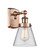 Ballston Urban One Light Wall Sconce in Antique Copper (405|916-1W-AC-G62)