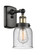 Ballston Urban One Light Wall Sconce in Black Antique Brass (405|916-1W-BAB-G54)