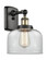 Ballston Urban One Light Wall Sconce in Black Antique Brass (405|916-1W-BAB-G72)