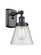 Ballston Urban One Light Wall Sconce in Matte Black (405|916-1W-BK-G64)
