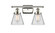Ballston Urban Two Light Bath Vanity in Polished Nickel (405|916-2W-PN-G62)