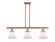 Ballston Urban Three Light Island Pendant in Antique Copper (405|916-3I-AC-G41)