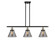 Ballston Urban Three Light Island Pendant in Black Antique Brass (405|916-3I-BAB-G43) Ballston Urban Three Light Island Pendant in Black Antique Brass (405|916-3I-BAB-G43)