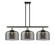 Ballston Urban LED Island Pendant in Black Antique Brass (405|916-3I-BAB-G73-L-LED)