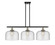 Ballston Urban LED Island Pendant in Black Antique Brass (405|916-3I-BAB-G74-L-LED)