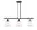 Ballston Urban LED Island Pendant in Matte Black (405|916-3I-BK-G41-LED) Ballston Urban LED Island Pendant in Matte Black (405|916-3I-BK-G41-LED)