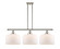 Ballston Urban LED Island Pendant in Polished Nickel (405|916-3I-PN-G71-L-LED)