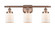 Ballston Urban Three Light Bath Vanity in Antique Copper (405|916-3W-AC-G51)