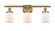 Ballston Urban Three Light Bath Vanity in Brushed Brass (405|916-3W-BB-G51)