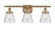 Ballston Urban Three Light Bath Vanity in Brushed Brass (405|916-3W-BB-G64)