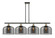 Ballston Urban Four Light Island Pendant in Black Antique Brass (405|916-4I-BAB-G73-L)