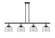 Ballston Urban Four Light Island Pendant in Black Antique Brass (405|916-4I-BAB-G74)