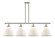 Ballston Urban LED Island Pendant in Polished Nickel (405|916-4I-PN-G41-L-LED)
