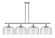 Ballston Urban Four Light Island Pendant in Polished Nickel (405|916-4I-PN-G74-L)